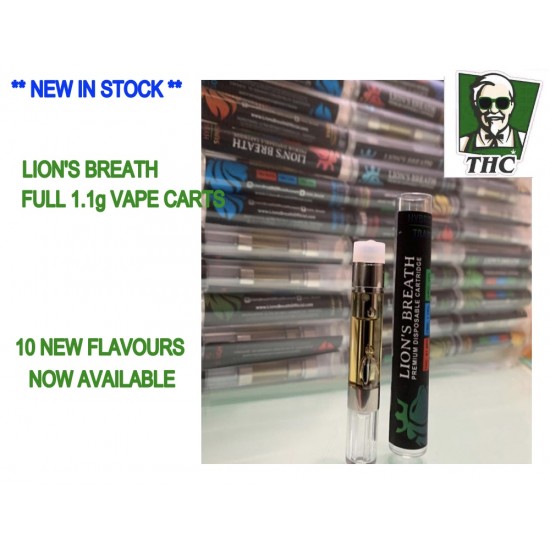 Lion's Breath Vape Cart 1.1g